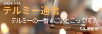 テルミー通信　　240918